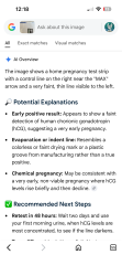 Pregnancy test