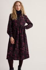 Petite natural fibre dress for everyday Winter wear