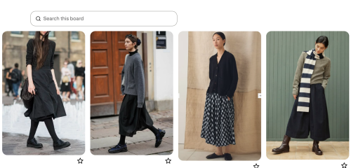Skirts see to be having a moment this winter! How are you styling them?