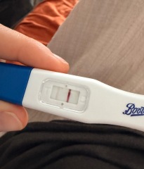 Faint positive test line after the time window, could I be pregnant?