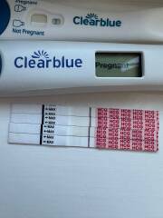 Success stories after faint positive tests at 13 to 14 DPO?
