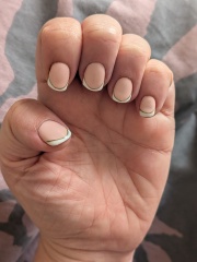 AIBU to not ask the nail technician to redo these nails?