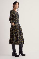 Petite natural fibre dress for everyday Winter wear