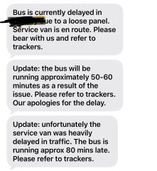 To feel relieved the school has now completely banned phones