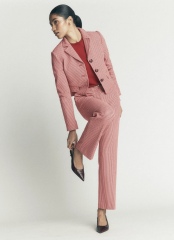 Where can I find a tall trouser suit in colour?