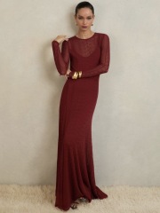 Help me find a stunning dress for fancy work dinner...