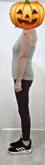 Is there a change in size or shape in theses photos?