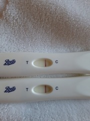 11dpo and unsure about a line on a Boots early test