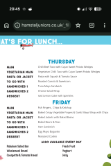 AIBU to be concerned about my daughter's school lunch menu?