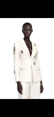 What could I wear over a Fortuny style dress for a wedding?