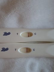 11dpo and unsure about a line on a Boots early test