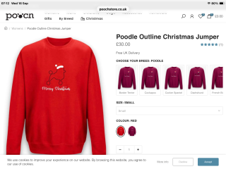 Poodle themed gifts!