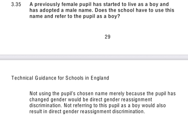 EHRC consultation - schools technical guidance