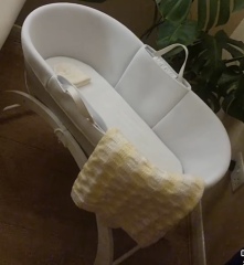 Ideas for a modern crochet baby blanket for a baby girl