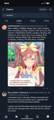 Bluesky v Twitter lactation and toxicity