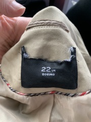 Can anyone identify the original brand of this second-hand trench coat?
