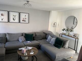 Awkward lounge and sofa placement, help!