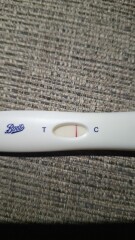 11dpo and unsure about a line on a Boots early test