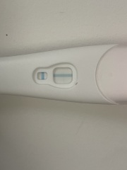 Can anyone else see a second line on this test?