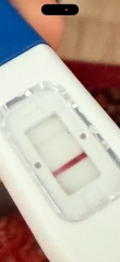 Faint positive test line after the time window, could I be pregnant?