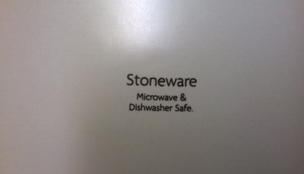 Stoneware plate - which UK retailer?