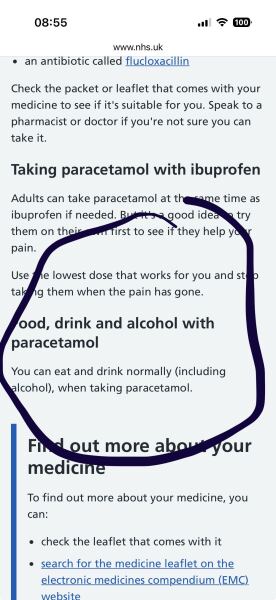 Codiene and alcohol