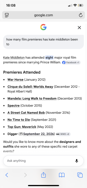 Concerns about William and Catherine's friendship with Tom Cruise