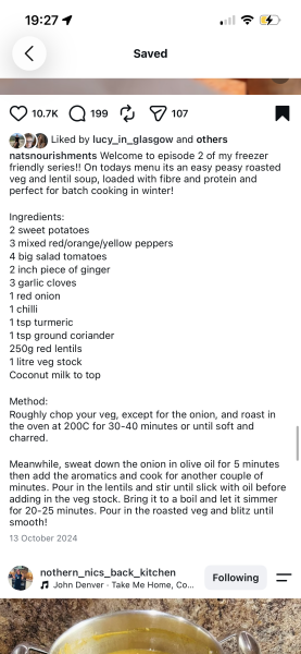 Soup Makers What are you making in yours?