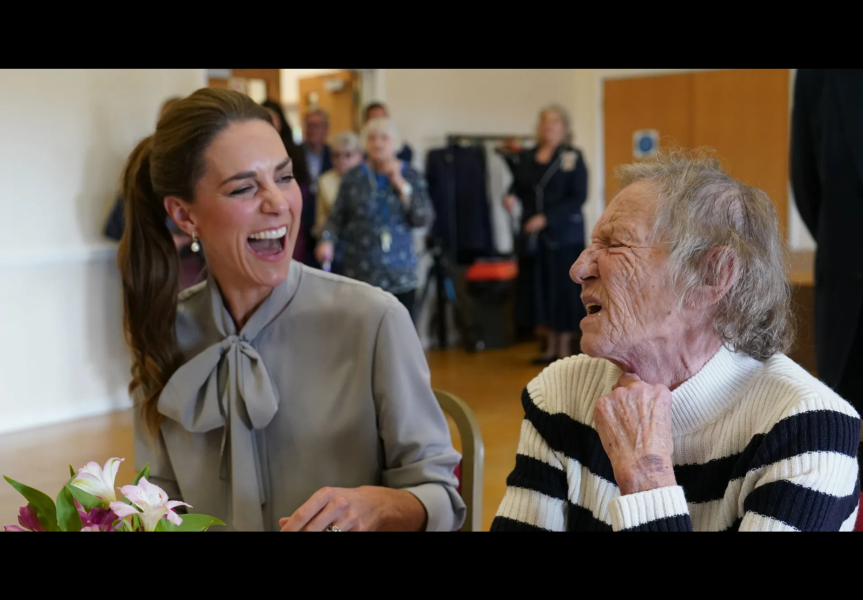 Inappropriate photo op for William and catherine