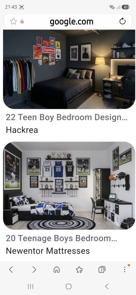 13y boy bedroom - help!