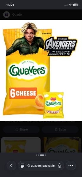 To think they shouldn’t change the packaging?