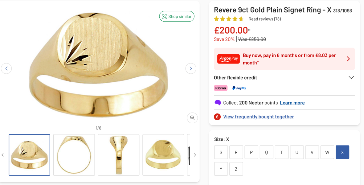 To be surprised so many signet rings are "fake"