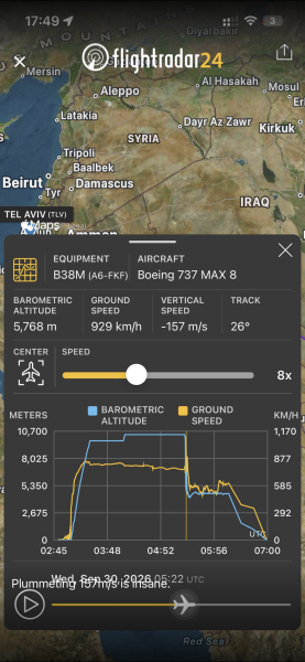 Airplane terror attack
