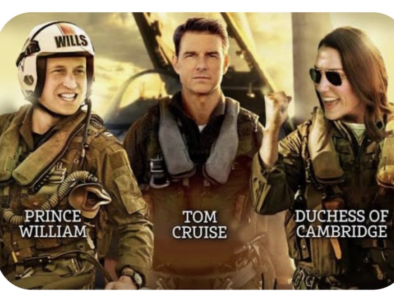 Concerns about William and Catherine's friendship with Tom Cruise