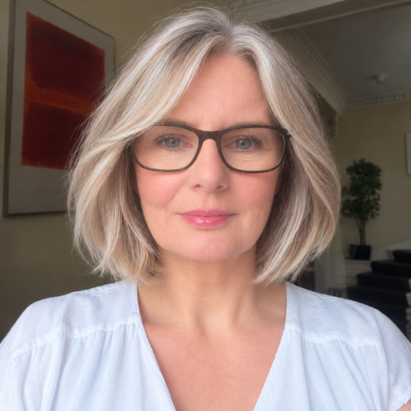 To keep colouring my white hair or not?
