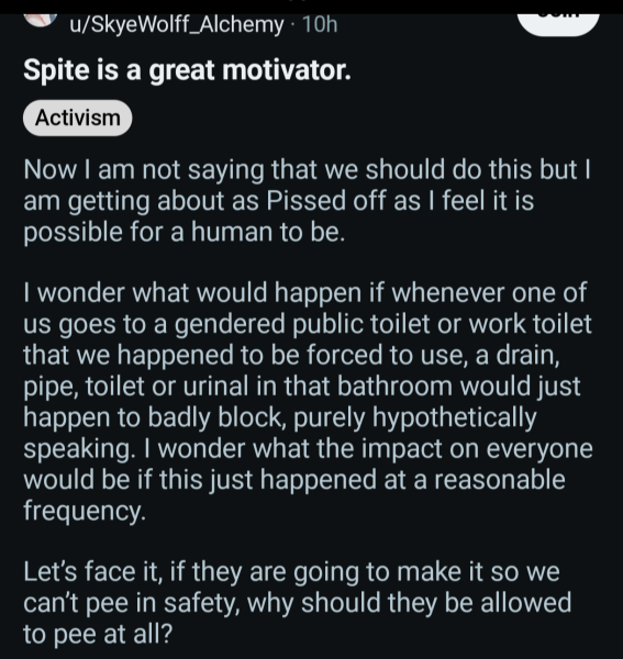 Yes transgender women I am fucked off
