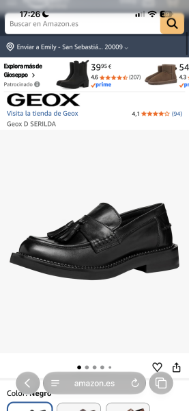 Black Loafers that are the perfect balance between dainty and chunky