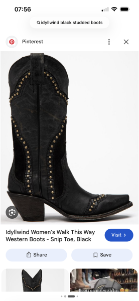 Western/cowboy boots for autumn