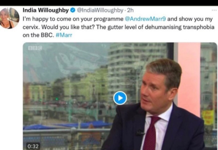 India Willoughby - recent escalations on social media
