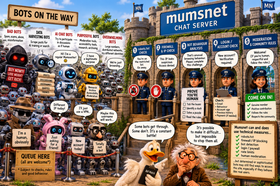 Has Mumsnet recently opened its doors to searches by ChatGPT and other AI tools?