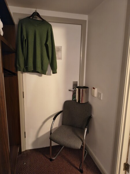 Somebody has just walked into our hotel room at 4am