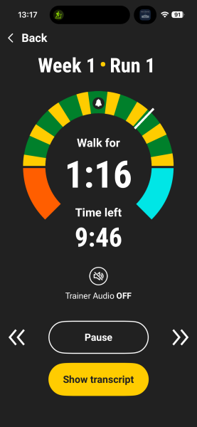 Do you hate running and want to be mercilessly bullied into it? Cod's couch to 5k