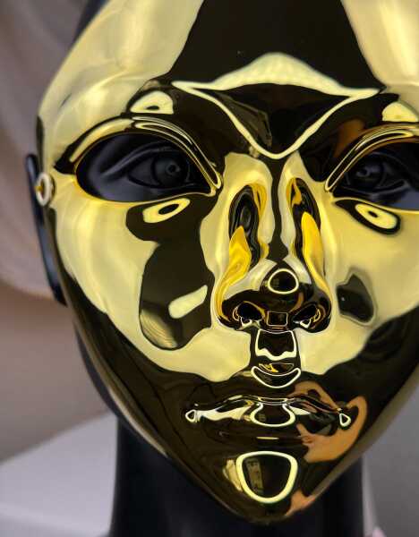 Kids in masks - threatening