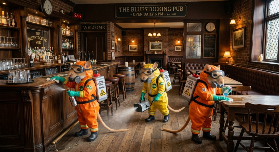 The Bluestocking, where we look forward to good things happening, both soon and later.