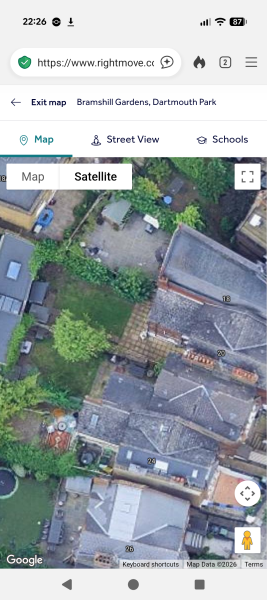 Does anyone know what is going on in the garden of this listing?