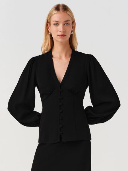 Looking for a black evening blouse