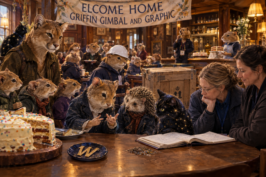 Welcome to the Bluestocking! It is celebration time for everyone!