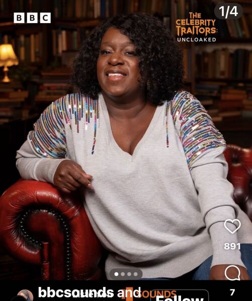 Does anyone know where Tameka’s jumper is from?