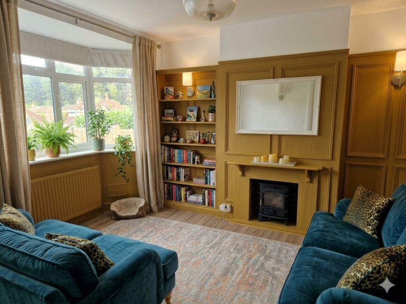 Living room decoration options (with photos)