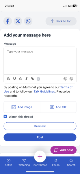 New Start Thread and Add Post icons?